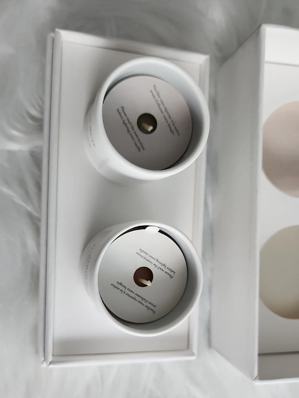 ChristianDior Limited Edition Jardin d'Orangers & Ambre Nuit Scented MiniCandles